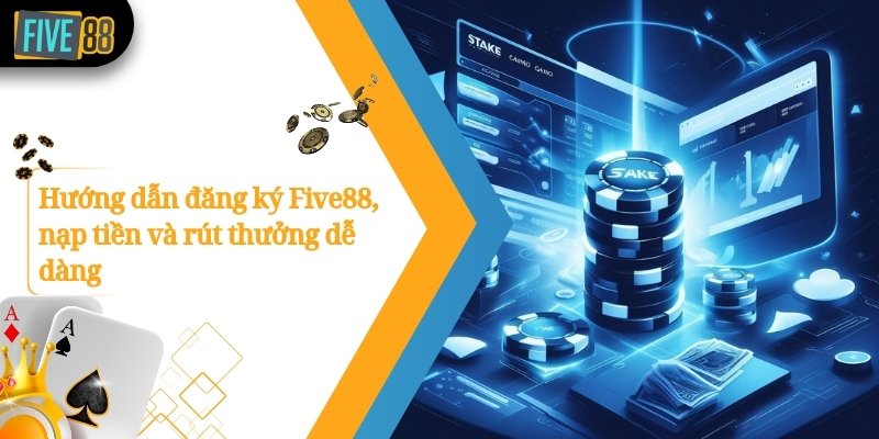 Link Vào Trang Cá Cược Bóng Đá Five88.com Uy Tín Số 1 Châu Á 33 Hướng dẫn đăng ký Five88, nạp tiền và rút thưởng dễ dàng